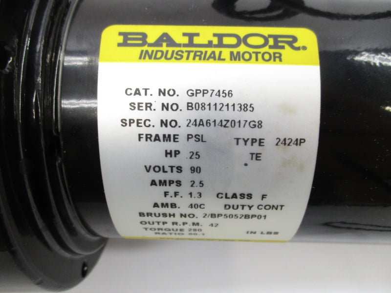 BALDOR GPP7456 90V 2.5A NSMP