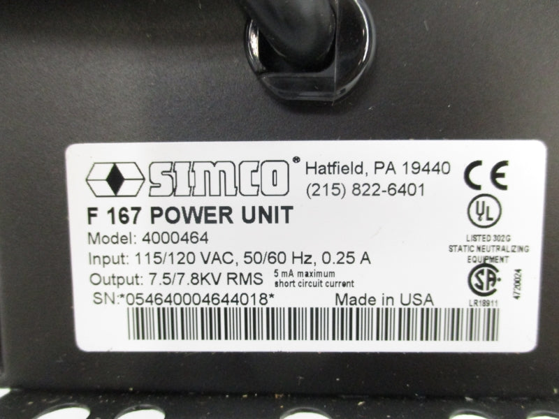 SIMCO 400464 115/120VAC 0.25A NSNP