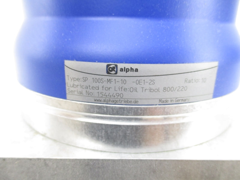ALPHA SP100S-MF1-10-0E1-2S 480VAC 3.3A NSNP