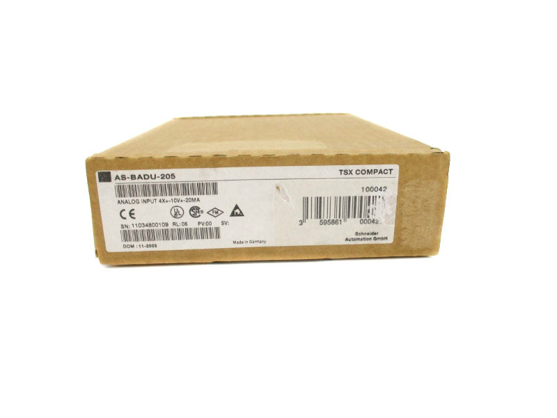SCHNEIDER ELECTRIC AS-BADU-205 10V 20MA NSFS