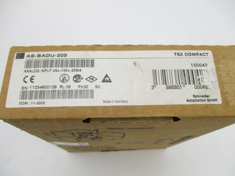 SCHNEIDER ELECTRIC AS-BADU-205 10V 20MA NSFS