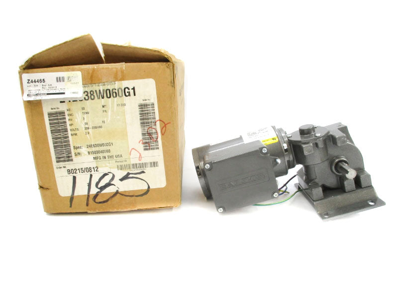 BALDOR 24E638W060G1 208-230/460V .77-.76/.38A NSMP