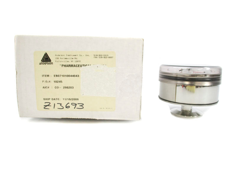 ANDERSON INSTRUMENT EB071010044043 0-100 PSI NSMP