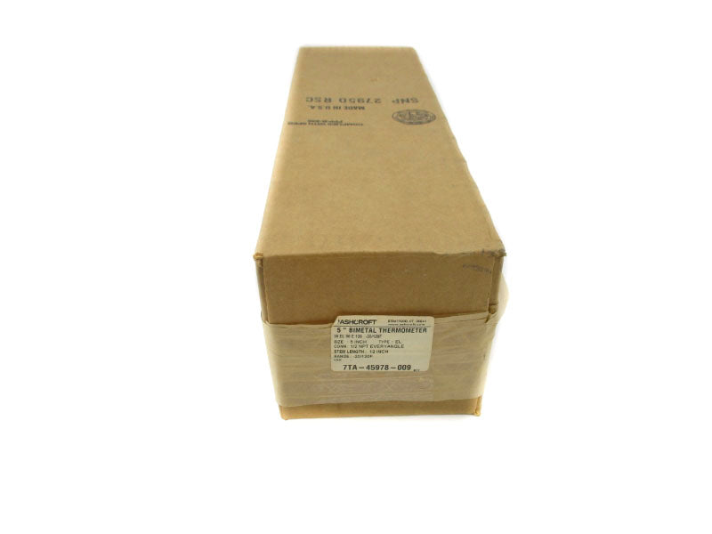 ASHCROFT 50EL60E120 -20/120F 12" NSFS