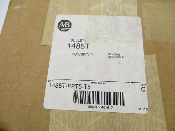 ALLEN BRADLEY 1485T-P2T5-T5 SER. C (BR/WH) NSFS