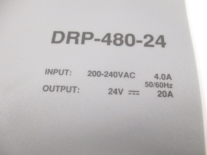 MEANWELL DRP-480-24 200-240VAC 20A NSMP