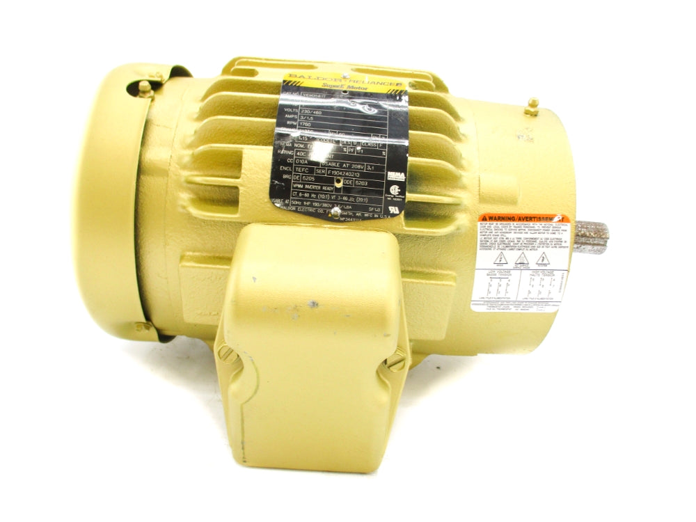 BALDOR VEM3581T 208-230/460V 3.3-3/1.5A NSNP