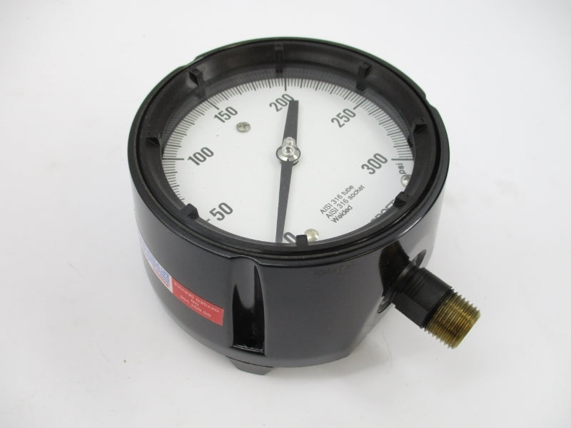 ASHCROFT 451279SS04L300# 0-300PSI 4-1/2" NSMP