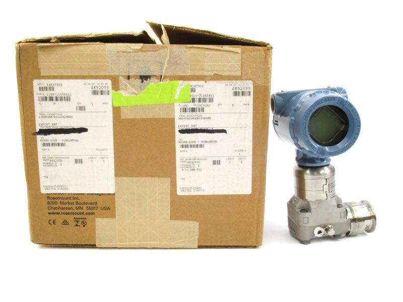 ROSEMOUNT 3051S2CG4A2B11A1AM5 10.5-42.4VDC 4-20MA 300PSI NSMP
