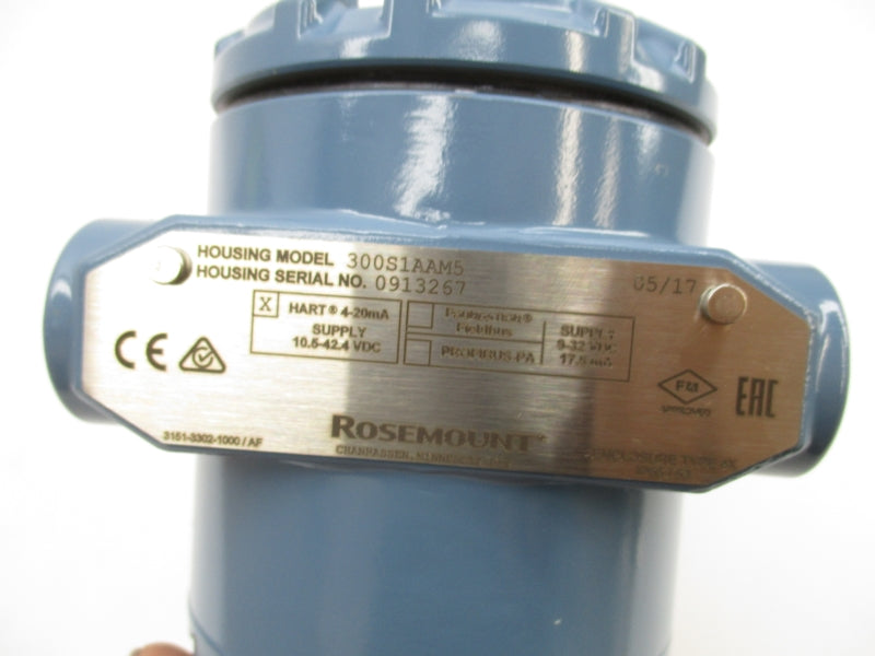 ROSEMOUNT 3051S2CG4A2B11A1AM5 10.5-42.4VDC 4-20MA 300PSI NSMP