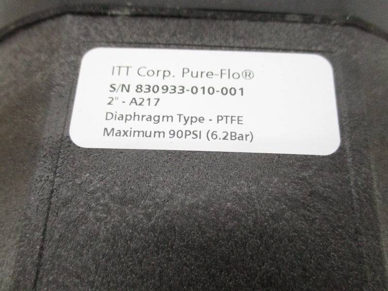 ITT 2-F-419-8-02-TM17-36-M7-A217-SQDB 90PSI 2" NSMP