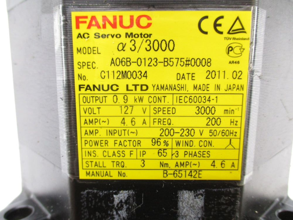 FANUC A06B-0123-B575#0008 NSNP