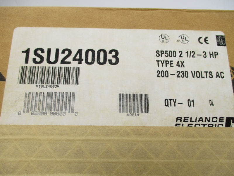RELIANCE ELECTRIC 1SU24003 200-230V NSFS