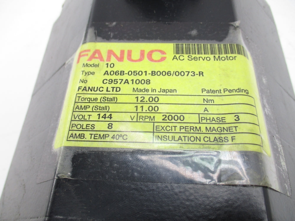 FANUC A06B-0501-B006/0073-R REMAN