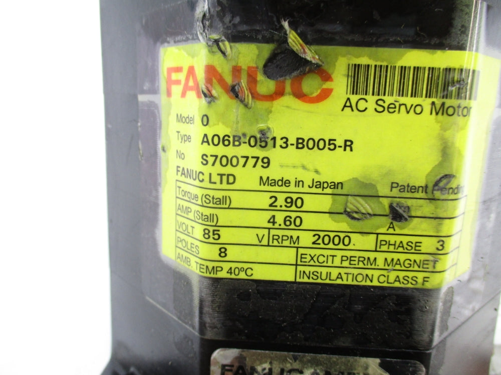 FANUC A06B-0513-B005-R REMAN