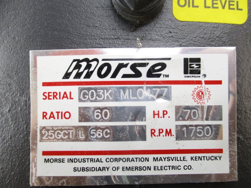 MORSE 25GCTL56C NSNP