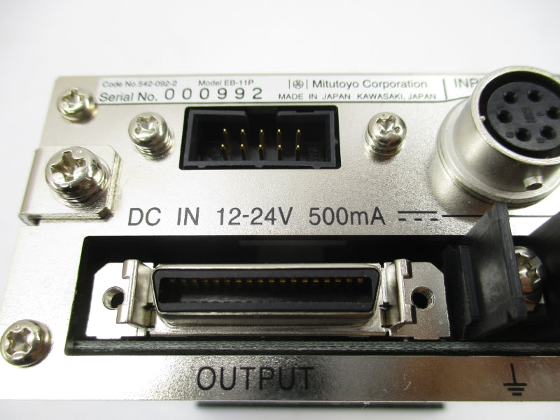 MITUTOYO 542-092-2 EB-11P 12-24V 500MA NSMP