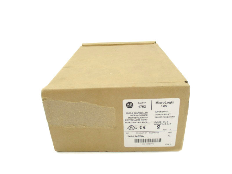 ALLEN BRADLEY 1762-L24BWA SER. C 100/240VAC DATE: 2010 NSFS