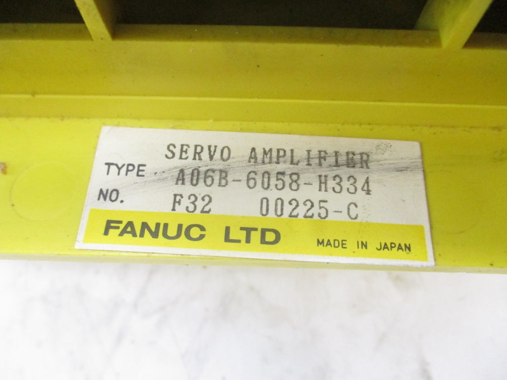 FANUC A06B-6058-H334 UNMP