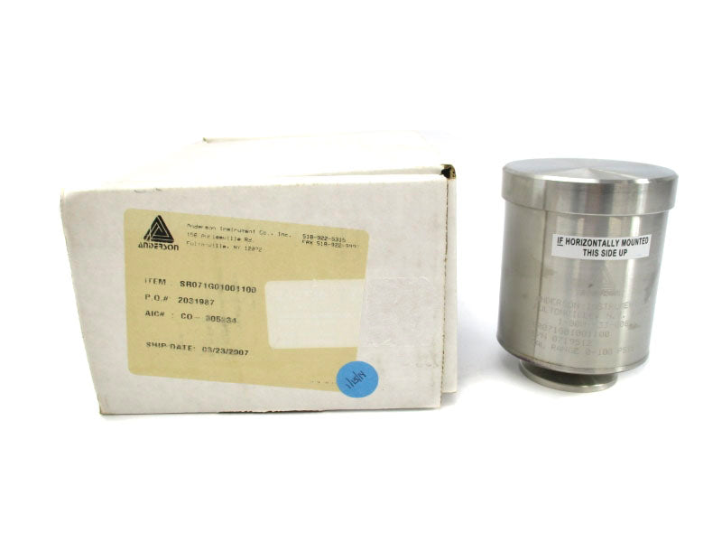ANDERSON INSTRUMENT SR071G01001100 0-100PSI NSMP