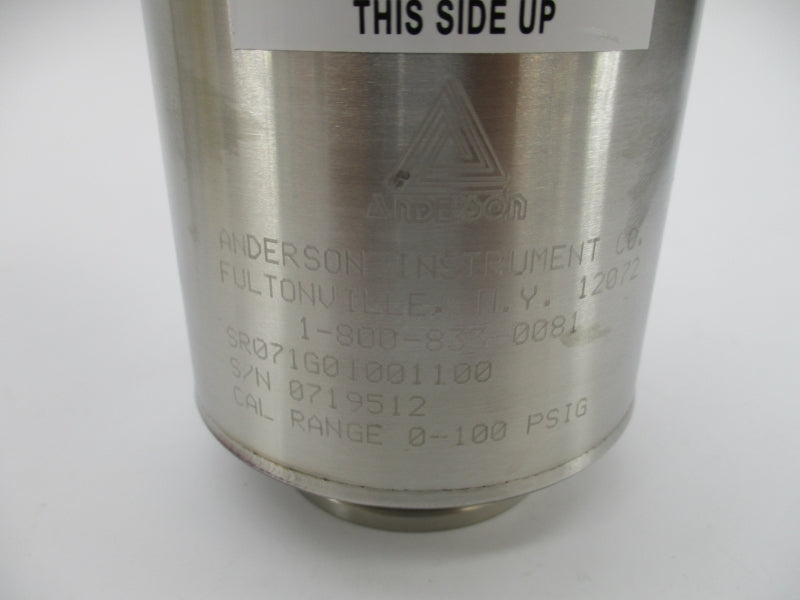ANDERSON INSTRUMENT SR071G01001100 0-100PSI NSMP