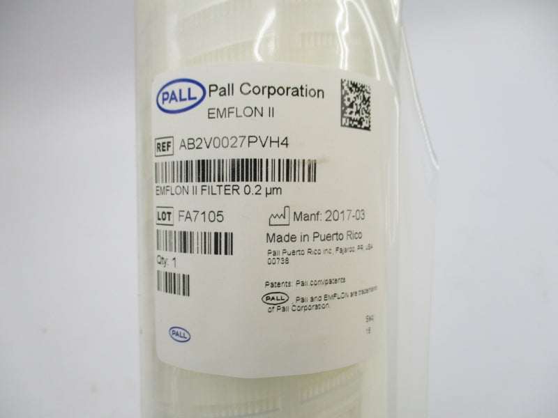 PALL CORPORATION AB2V0027PVH4 NSMP
