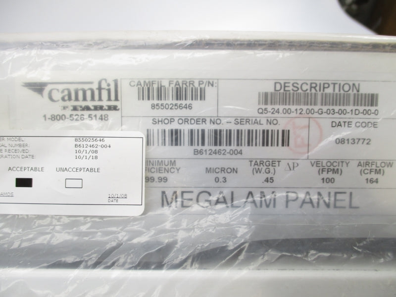 CAMFIL FARR Q5-24.00-12.00-G-03-00-1D-00-0 855025646 NSMP