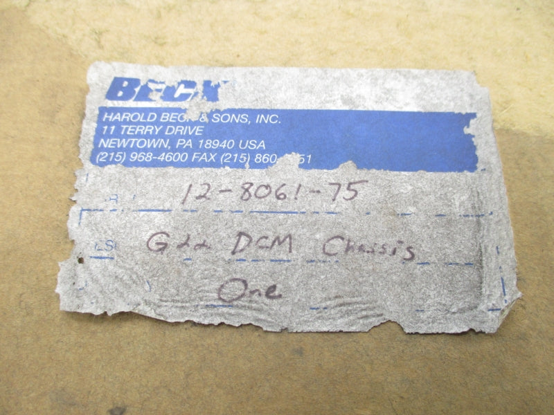BECK 12-8061-75 NSFS