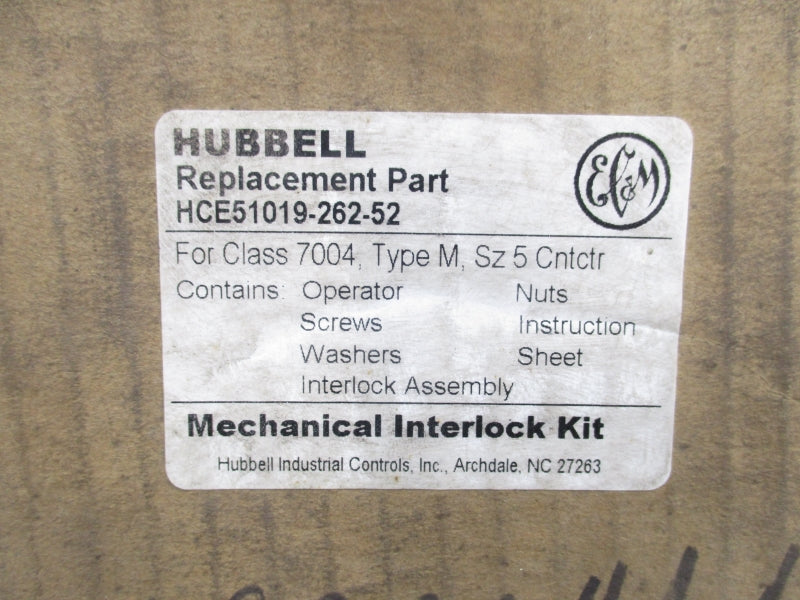 HUBBELL HCE51019-262-52 NSMP