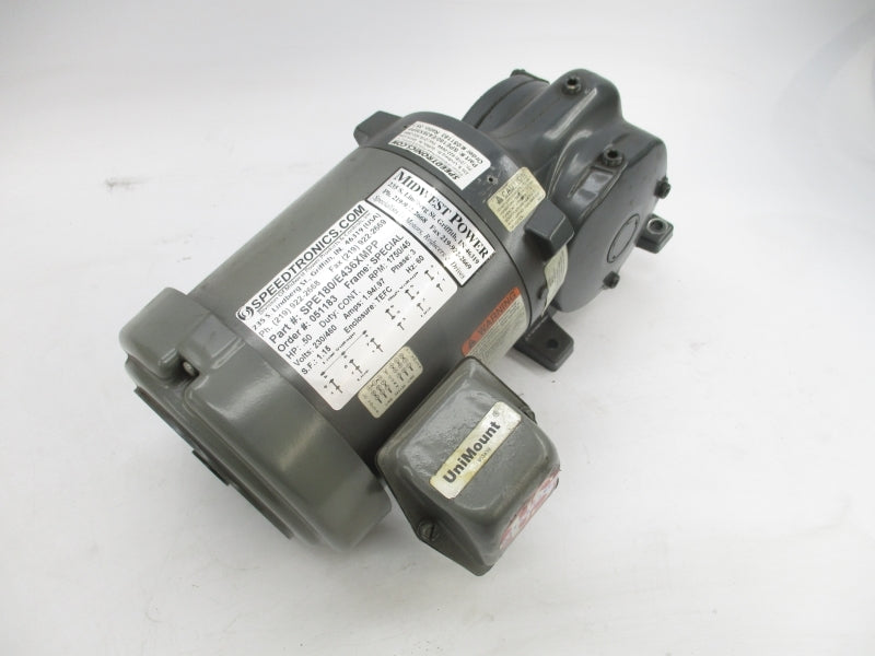 SPEEDTRONICS SPE180/E436XMPP 230/460V 1.94/.97A NSNP
