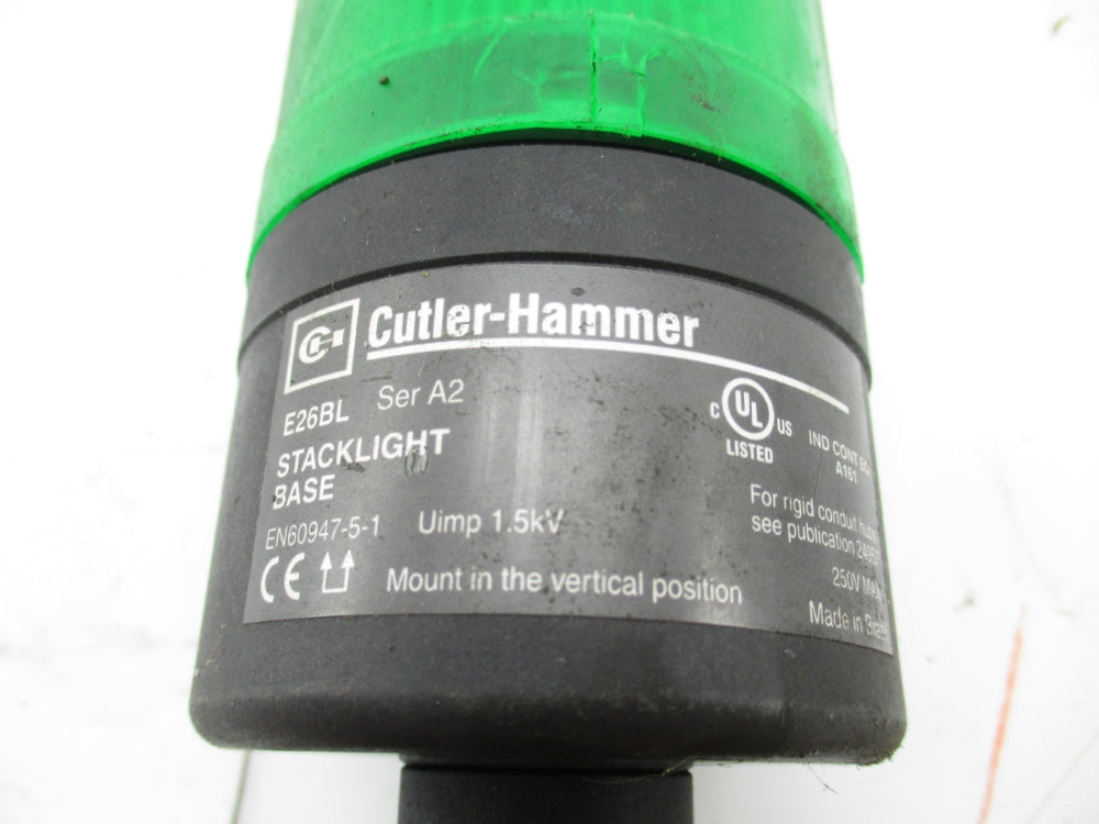 CUTLER HAMMER E26BL (RED/AMBER/GREEN) UNMP