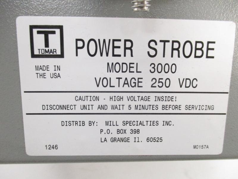 TOMAR 3000 250VDC (RED) NSNP