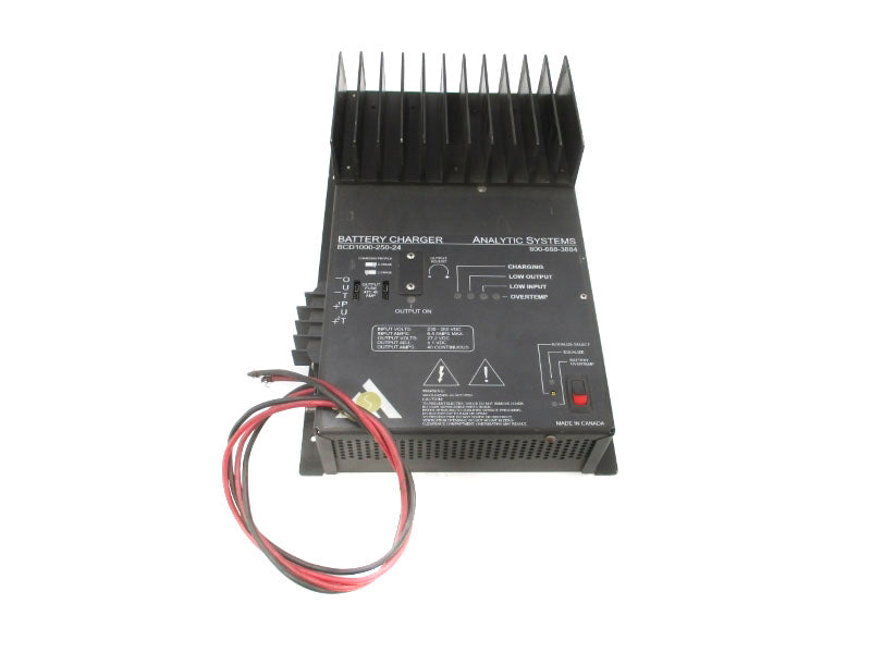 ANALYTIC SYSTEMS BCD1000-250-24 230-280VDC 6.5A UNMP