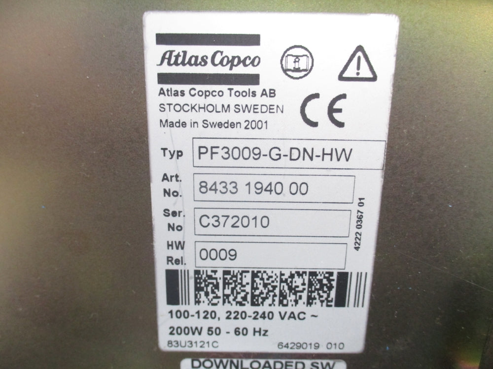 ATLAS COPCO PF3009-G-DN-HW UNMP