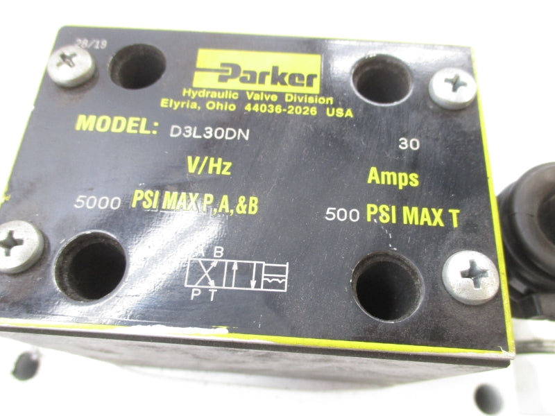 PARKER D3L30DN 30A 5000PSI UNMP