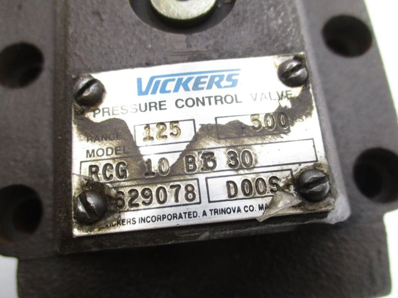 VICKERS RCG10B1330 629078 125-500PSI UNMP