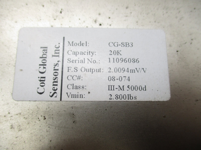 COTI GLOBAL SENSORS CG-SB3 NSMP