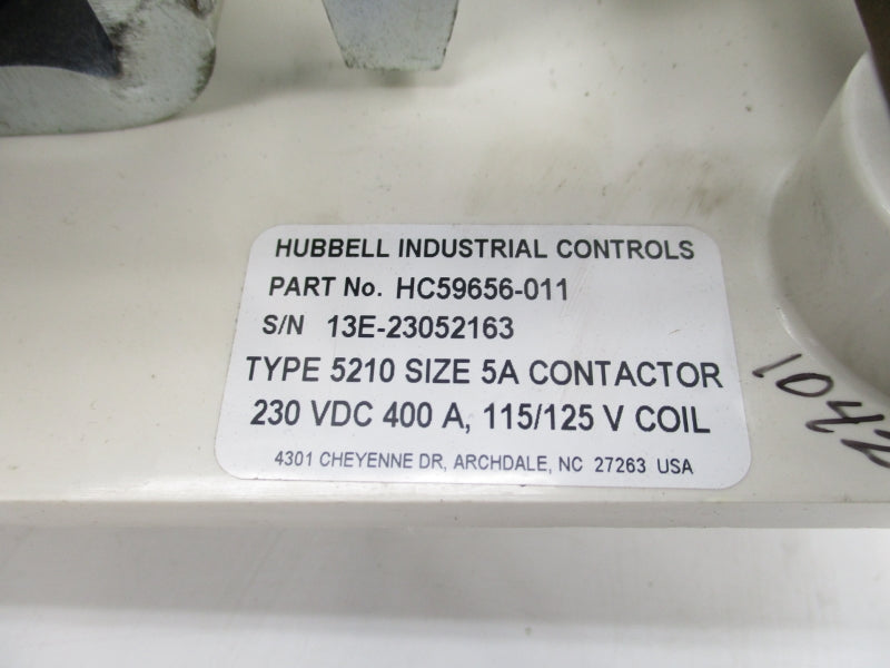 HUBBELL HC59656-011 115/125V 400A NSMP