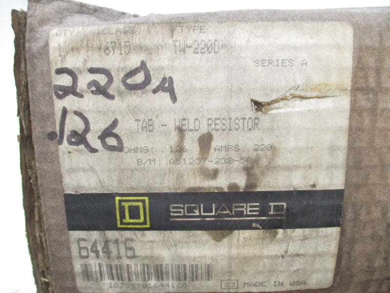 SQUARE D 6715TW-2200 SER. A 220A NSFS