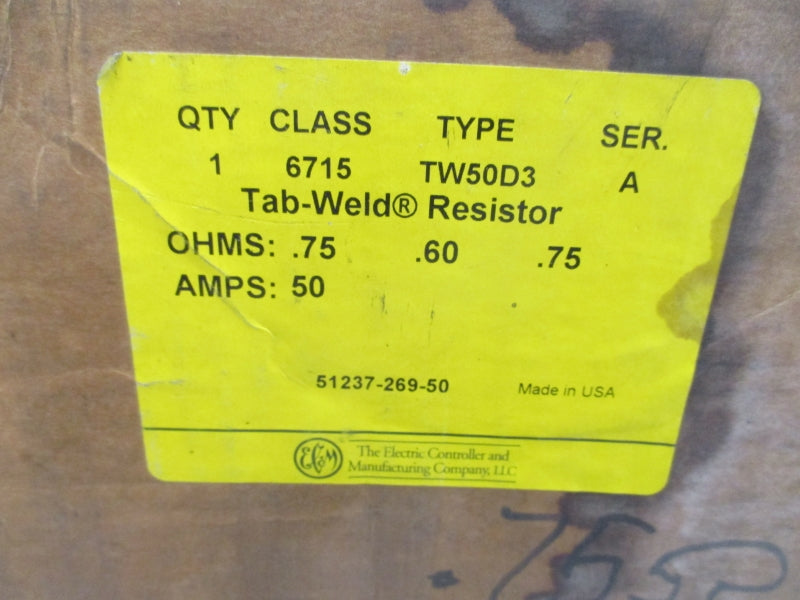 EC&M 6715TW50D3 SER. A 50A NSFS