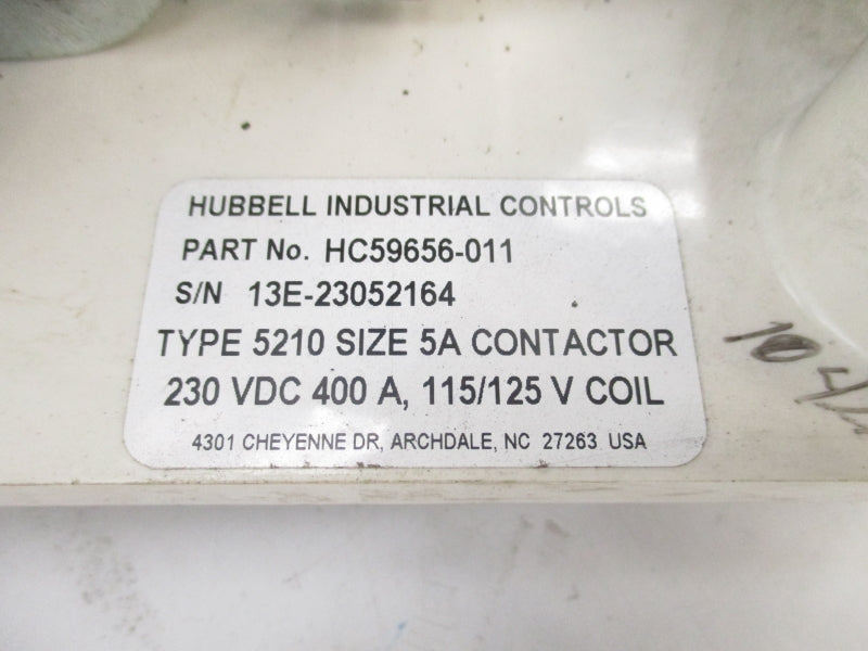 HUBBELL HC59656-011 115/125V 400A NSNP