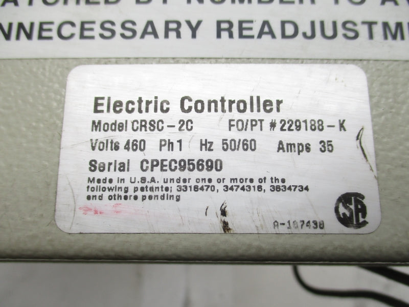 FMC CRSC-2C 460V 35A NSNP