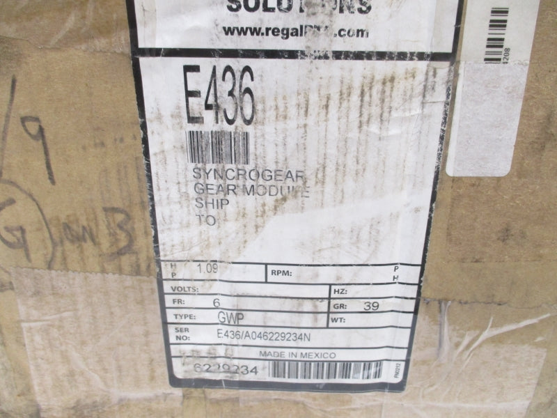 POWER TRANSMISSION SOLUTIONS E436 NSFS