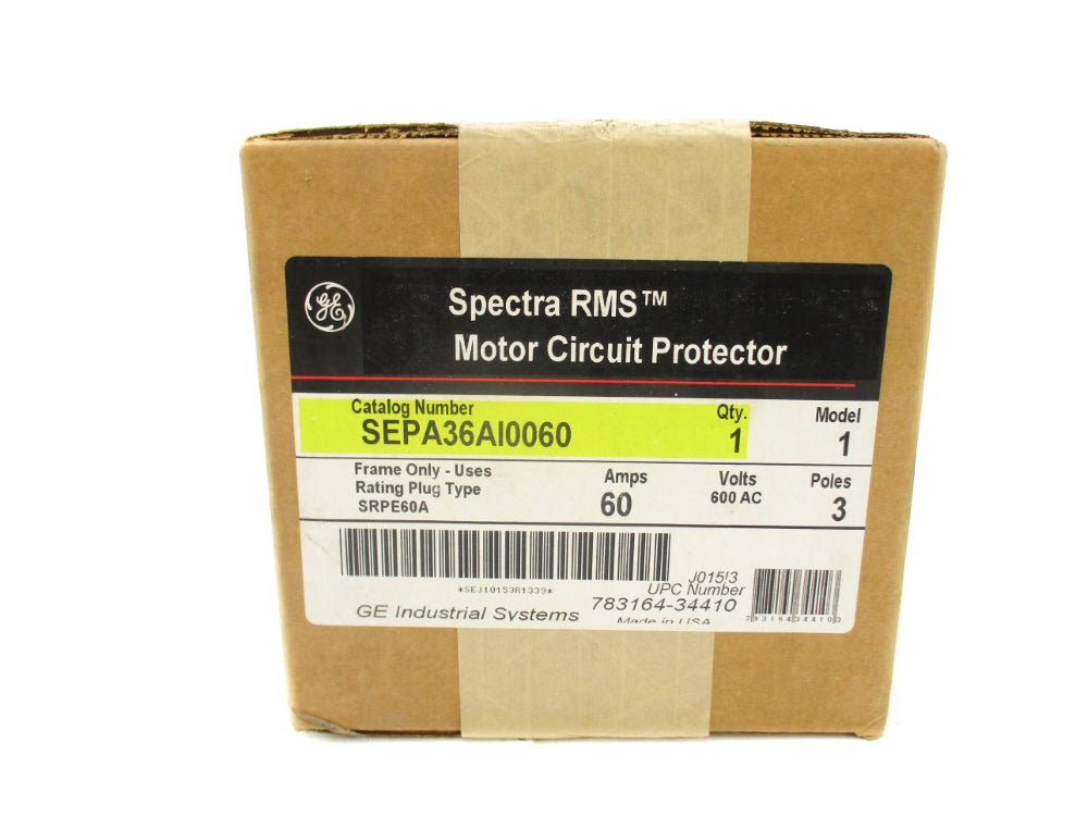 GENERAL ELECTRIC SEPA36AI0060 60A 600V NSFS