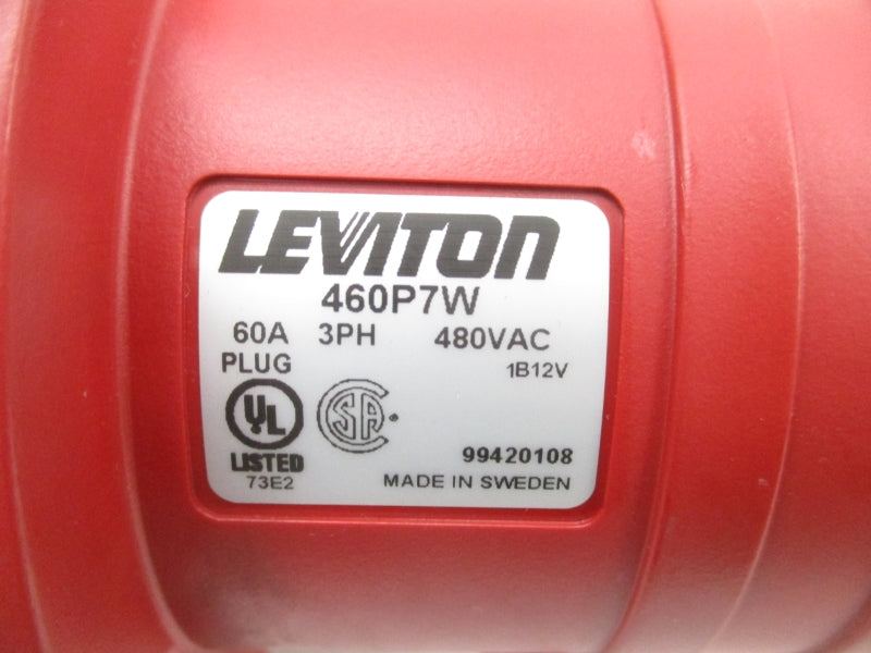 LEVITON 460P7W 480VAC 60A NSNP
