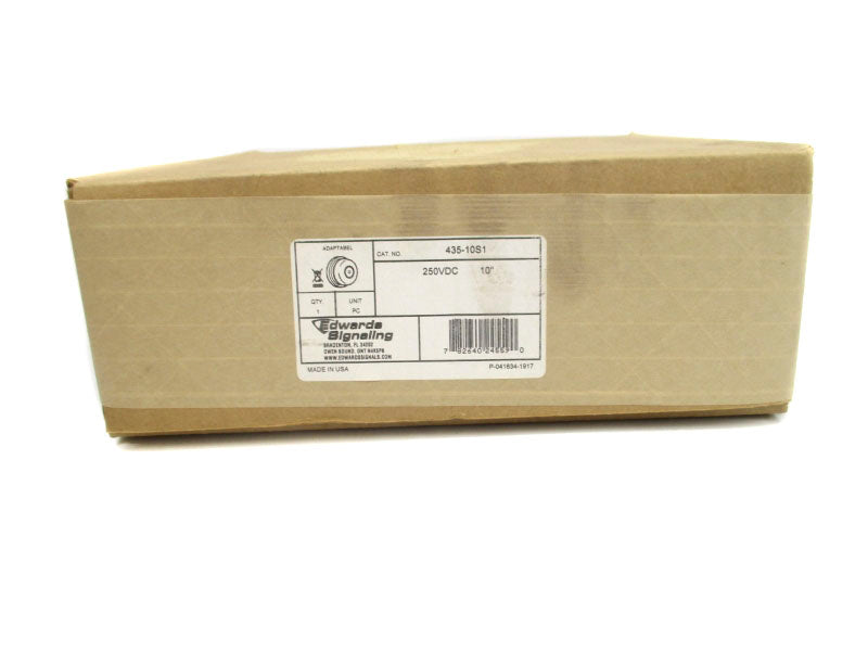 EDWARD SIGNALING 435-10S1 250VDC 10" NSFS