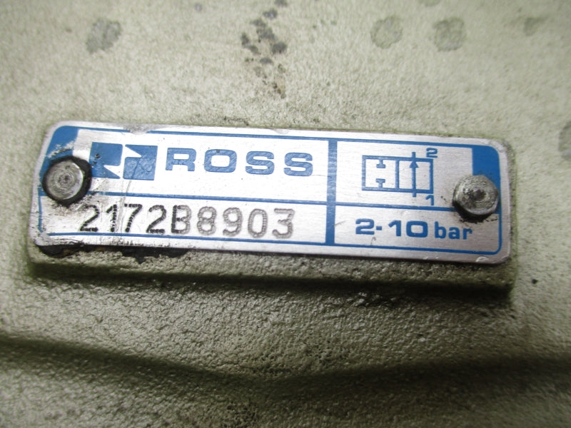 ROSS 2172B8903 110/110-120V 2-10BAR UNMP