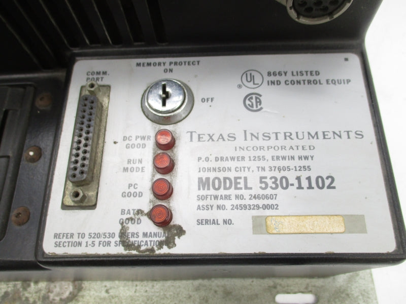 TEXAS INSTRUMENT 530-1102 110/220VAC UNMP