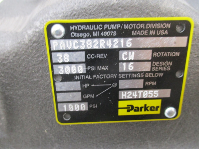 PARKER PAVC382R4216 3000PSI NSMP