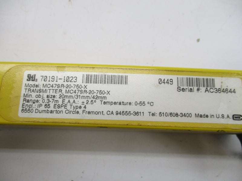 STI MC47SR-20-750-X 70191-1023 UNMP